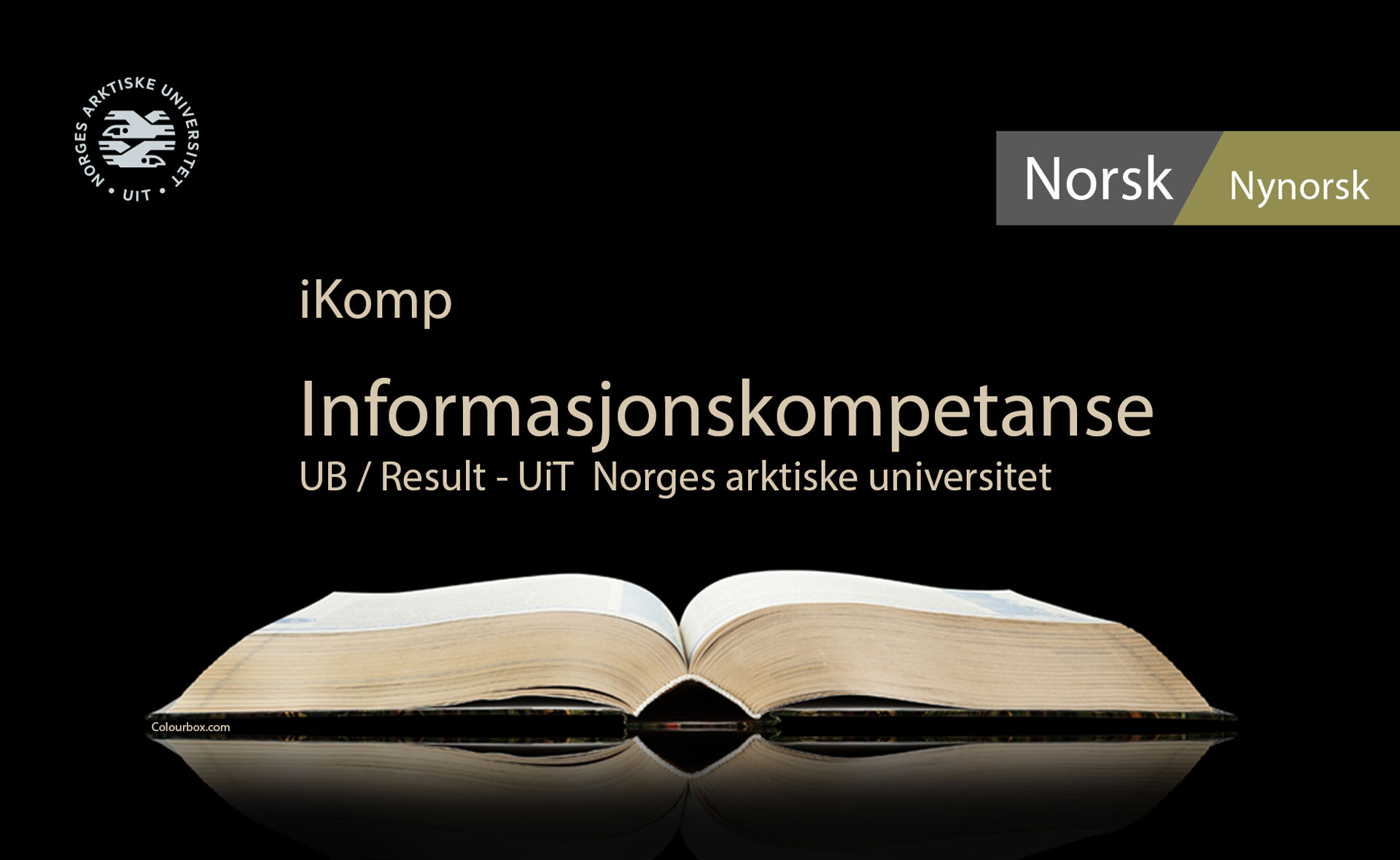 Informasjonskompetanse iKomp Norsk Nynorsk